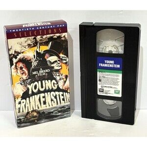 VHS Young Frankenstein Gene Wilder Peter Boyle Mel Brooks Movie 1974 Fox Video
